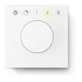 LUNATONE 86459338-5T-APP-L4 DALI-2 RED Touch App Controller 5x, RGB, scenes | traffic white