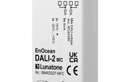 LUNATONE 86463327-NFC EnOcean DALI-2 Contrôleur d'application activé, application Android