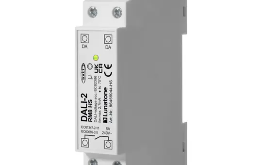 LUNATONE 86456944-HS DALI-2 Relay and Switching Actuator DIN rail RM 8