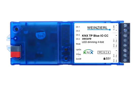 WEINZIERL 5378 KNX dimmer actuator CC 4-fold, secure, DE