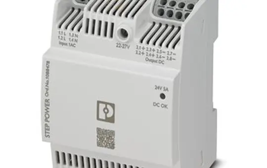 PHOENIX 1088478 STEP3-PS Switching Power Supply 24 V DC 120W