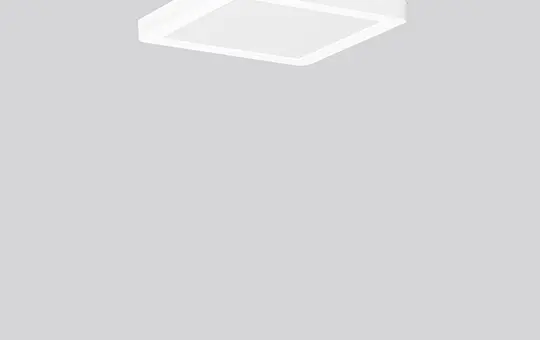 RZB 901722002 Trixy LED-Downlight 9 O, carré | blanc