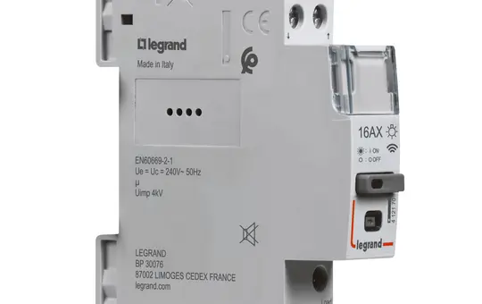 LEGRAND 412170 CX³ Smart Radio Remote Switch Netatmo 1-pole