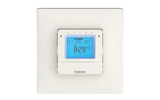 THEBEN TR 030 top3 UP Horloge numérique programmable avec un programme hebdomadaire pour l'installation UP