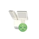 THEBEN theLeda S17-100 WH LED floodlight 17 W with motion detector | white