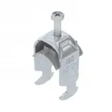 OBO BETTERMANN 1186222 H-foot pipe clamp 1-fold | 22-28 mm