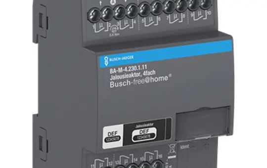 BUSCH-JAEGER BA-M-4.230.1.11 Blind Actuator free@home 4-fold