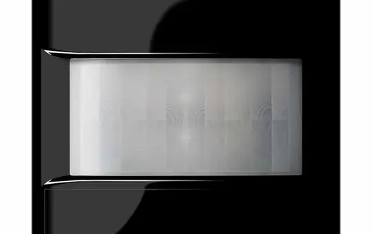 JUNG BTCD17181WUSW Motion Detector HOME Series CD 1.10 m, IP 44 | black