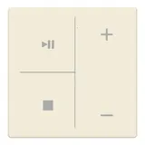 BUSCH-JAEGER LFMW/A.4.63.11-84 Bascule pour clavier future Commande musicale à 4 voies | blanc alpin