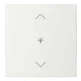 BUSCH-JAEGER LFDW/A.1.55.11-914 Bascule pour Keypad balance SI Flèches simples, légères | blanc alpin