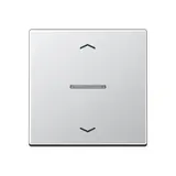 JUNG BTA17101PAL capacitive touch sensor HOME Series A 1-fold, arrows | painted aluminum