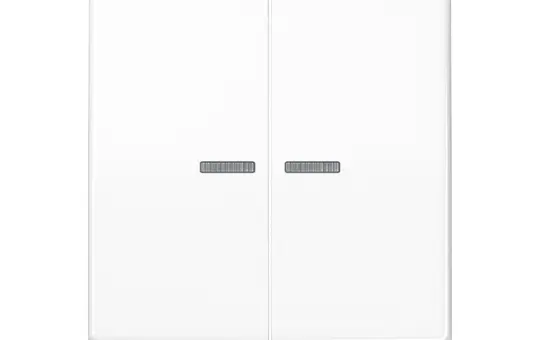 JUNG BTA17102BFWW Touch Sensor JUNG HOME Series A 2-fold, thermoplastic | alpine white