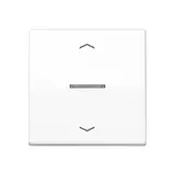JUNG BTAS17101PWW touch sensor with dimmer JUNG HOME Series AS 1-fold, arrows | alpine white