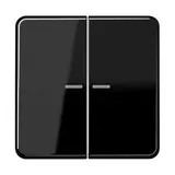 JUNG BTCD17102SW Touch Sensor HOME Series CD 2-fold | black