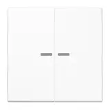 JUNG BTLS17102WW Touch Sensor JUNG HOME Series LS 2-fold | alpine white