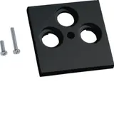 HAGER GZSAT3A9011 Antenna Cover 3-fold | graphite black