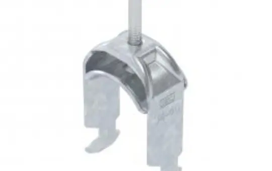 OBO BETTERMANN 1186036 H-foot bracket clamp FT 1-fold, metal pressure pan | 34-40 mm