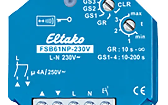 ELTAKO FSB61NP-230V Wireless Shutter Actuator 4 A, not potential-free