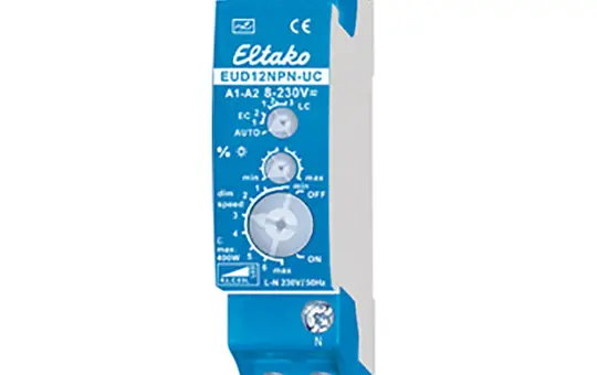ELTAKO EUD12NPN-UC Dimming Switch REG RLC, LED, 400W, 230V
