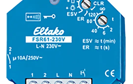 ELTAKO FSR61-230V Wireless Pulse Relay Switch 1 NO contact, 10 A, 230 V