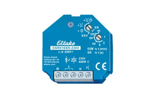 ELTAKO ESR61SSR-230V Impulse Relay SSR, silent