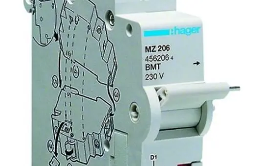 HAGER MZ206 Undervoltage Release Device 230V AC