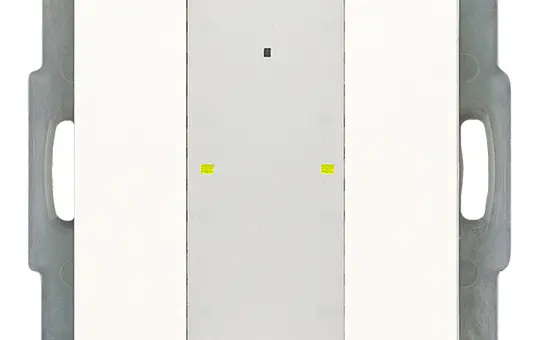 MDT RF-TA55A2.01 KNX RF Touch Sensor 2-fold | pure white shiny
