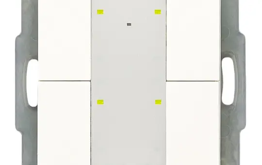 MDT RF-TA55A4.01 KNX RF Touch Sensor 4-fold | pure white shiny