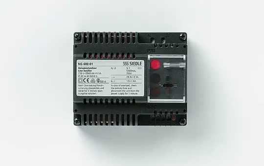 SIEDLE NG 602-01 Redresseur réseau REG 1+n, y compris les LED