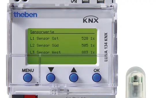 THEBEN LUNA 134 KNX Twilight Switch REG 10 channels