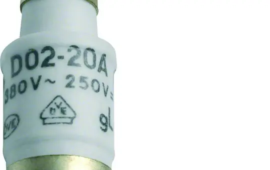 HAGER LE1835 Fuse Insert D02 D02, 35 A