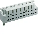 HAGER KJ30S Bornes de compteur prise triphasée 63A, avec sortie TRE/SG