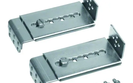 HAGER UZ04Z2 Support de descente universel réglable 2 pièces.