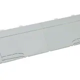 HAGER ZZ12V Cloison universZ verticale pour salle de connexion espace de connexion inférieur vertical | 64x300 mm