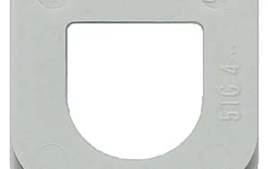 SIEMENS Surface-Mounted Sliding Nipple Delta Flat IP44 