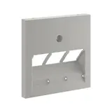 HAGER GZUAE3ALAN Plaque centrale UAE tripler | aluminium