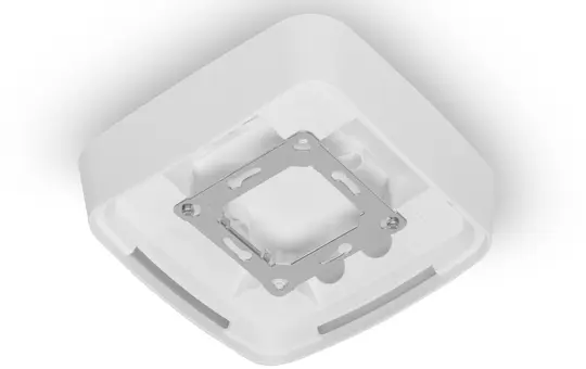 STEINEL 063887 Surface-mounted adapter for True Presence standard | black