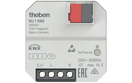 THEBEN HU 1 KNX KNX Heating Actuator UP 1-fold