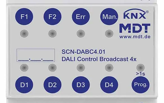 MDT SCN-DABC4.01 Passerelle KNX-DALI Diffuser