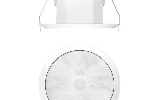 THEBEN theRonda S360 KNX FLAT DE WH KNX ceiling presence detector DE, round detection area | pure white | 50 m²