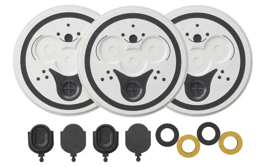 GIRA 856500 Sealing Set Surface-Mounted Housing System 106 3 pieces