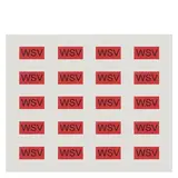 SIEMENS Feuille d'étiquettes 