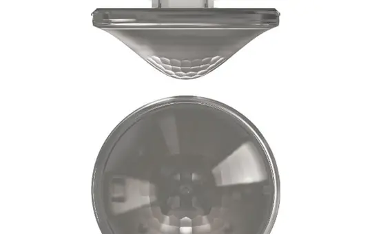 THEBEN thePrema P360 Slave E UP BK Détecteur de présence plafond thePrema Détection de carré UP, esclave et carré | noir | 81 m²