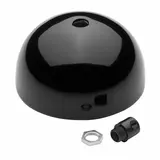 THPG 101091 Canopy Porcelain hemisphere | black