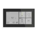 MDT BE-GTS06TS.01S KNX Touch en verre Smart standard | verre noir