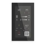 MDT BE-GTSP6TS.01S KNX Glass Touch Smart Plus | glass black