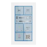 MDT BE-GTSP6TW.01S KNX Glass Touch Smart Plus | glass white