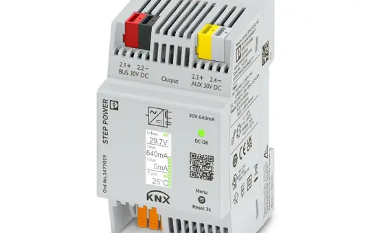 PHOENIX 1477019 Alimentation de bus KNX 640 mA, avec affichage