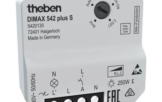 THEBEN DIMAX 542 plus S Variateur encastrable pour les charges R, L et C