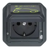 LEGRAND 069818L Insert SCHUKO Socket Plexo New for electric vehicles | anthracite